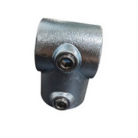 Tuyau en fonte malléable de 48 mm, double galvanisation. Raccords de serrage pour tubes, raccords de tuyauterie structurelle