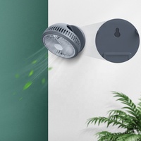 Mini ventilateur de bureau d'été, ventilateur mural rechargeable par USB, ventilateur de table portable