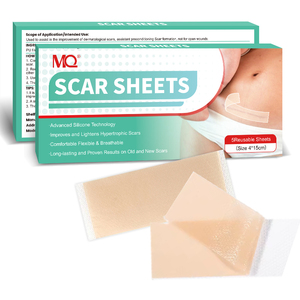 แผ่นปิดแผลซิลิโคน MQ ขนาด 4x15 ซม. ใช้ซ้ำได้ สำหรับรักษาแผลเป็น ระบายอากาศได้ดี ยืดหยุ่น ป้องกันการแพ้ - Product Image 2