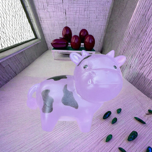 Juguete Antiestrés de Silicona Supersuave con Forma de Vaca que Cambia de Color, Divertido y Portátil, Regalo Creativo con Maltosa, para Niños de 14 Años en Adelante - Product Image 2