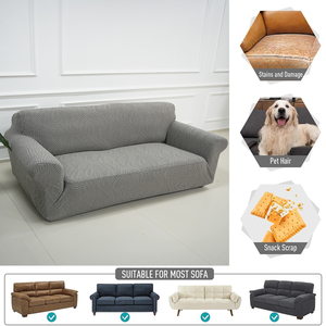 Phổ đàn hồi Spandex co giãn Non-Slip <span class=keywords><strong>sofa</strong></span> bao gồm cho 1-3 chỗ ngồi cắt ghế hình học có thể giặt giá cả cạnh tranh - Product Image 5