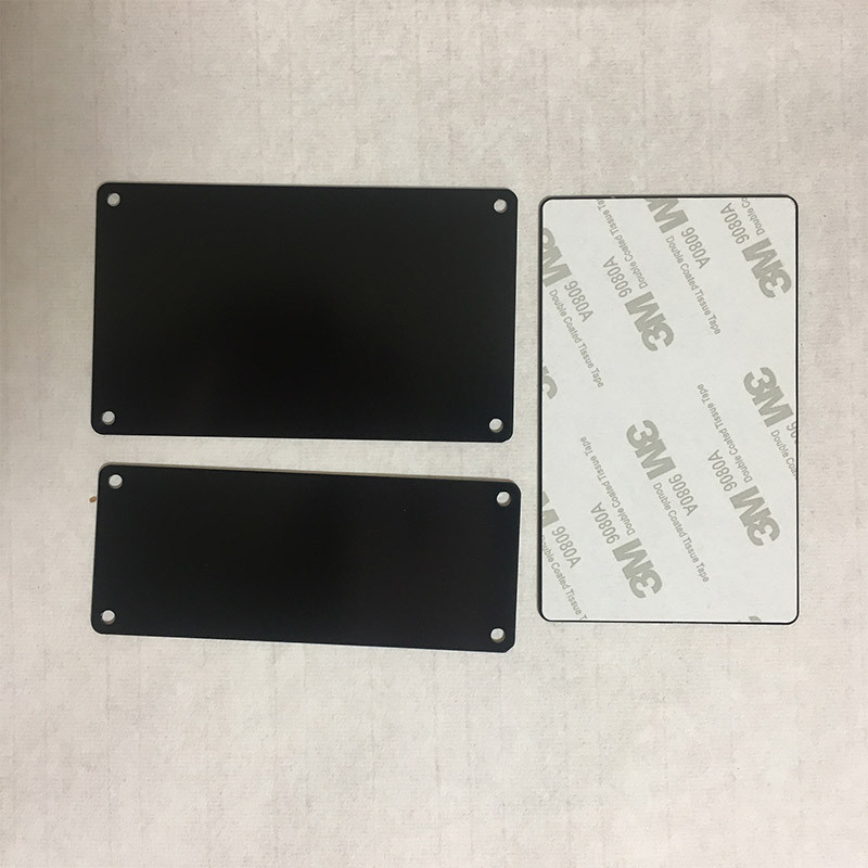 Custom Manufacturer Embossed Printing Metal Nameplate Mirrored Aluminum Industrial Equipment Metal Labels Crafts