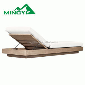 Tumbona <span class=keywords><strong>de</strong></span> jardín <span class=keywords><strong>de</strong></span> <span class=keywords><strong>madera</strong></span> <span class=keywords><strong>de</strong></span> teca para exteriores, muebles <span class=keywords><strong>de</strong></span> playa para Patio <span class=keywords><strong>de</strong></span> ocio personalizables modernos <span class=keywords><strong>de</strong></span> gama alta impermeables - Product Image 4