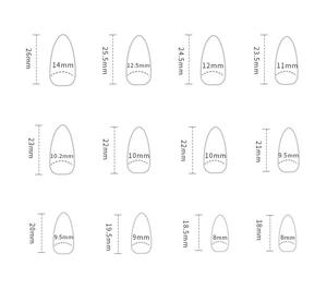 Fábrica estilo francés <span class=keywords><strong>uñas</strong></span> artificiales largas <span class=keywords><strong>uñas</strong></span> postizas acrílico hecho a mano Prensa en <span class=keywords><strong>uñas</strong></span> con diamantes <span class=keywords><strong>de</strong></span> imitación - Product Image 5