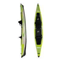 Kayak gonflable tendance BOIERTO 2023, canoë en drop stitch, bateau à assise surélevée, kayak portable pour la pêche et les loisirs