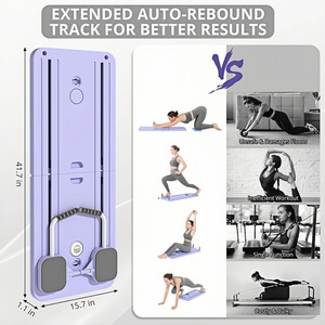 Yeni varış akıllı çok fonksiyonlu <span class=keywords><strong>Abs</strong></span> kurulu 6 in 1 katlanabilir Ab ve çekirdek eğitim kurulu direnç bantları ile ev spor Fitness için - Product Image 4