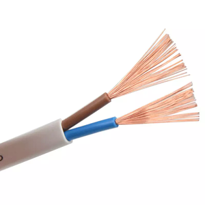 Câble plat RVV 300V 500V 1,0 mm² 1,5 mm² type jumelé parallèle, gaine PVC 300/500V pour installations électriques fines et à profil bas - Product Image 2