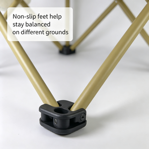 Chaise pliante portable avec logo <span class=keywords><strong>personnalisé</strong></span>, siège de camping compact en tissu Oxford, dossier avec poche latérale pour le plein air, la plage et la randonnée - Product Image 5