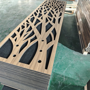 Paneles Acústicos de <span class=keywords><strong>Madera</strong></span> de Roble para Pared, Paneles Acústicos para Techo Interior, Paneles Acústicos Insonorizantes con Diseño Único - Product Image 3