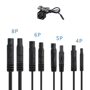 Customized 4/5/6/7/8 Car Rear Camera Extension Cable HD Tachograph Car DVR Driving Recorder Expanded Cable