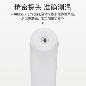 Thermomètre numérique à contact et infrarouge à double usage, vente en gros, pistolet de mesure de la température corporelle auriculaire - Product Image 1