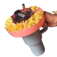 Bestseller Plastic fruitschaal met compartimenten voor snacks en fruit