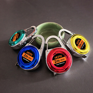 미니 측정 테이프 선물 보석 스틸 테이프 맞춤형 엠블럼 스케일 2m 미니 선물 측정 - Product Image 4