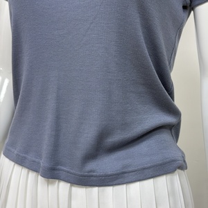 Camiseta Deportiva de Manga Corta Personalizada, Ligera, Transpirable, Flexible y Duradera, Fabricada con Tejido Reciclado, Ajustada, para Yoga - Product Image 2