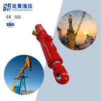 Cilindro Hidráulico de Elevación de Largo Alcance para Equipos Petroleros, Fabricación Profesional en Fábrica, Disponible en Stock