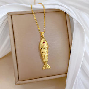 Çok Katmanlı Aktivite Koi Işık Lüks Tarzı Lüks ve Tam Moda Takı Kolyeler - Product Image 5