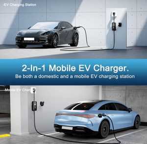 OEM Tragbares EV-Ladegerät Wasserdicht 16A 32A 40A Einstellbar Typ 2 1 GBT Mit APP für EVSE Auto TÜV ETL Zertifiziert - Product Image 6
