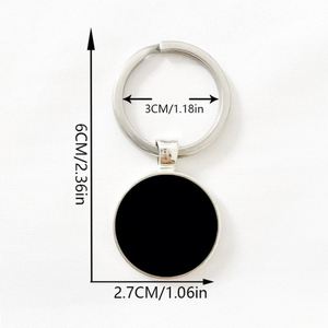 พวงกุญแจลูกบอลยางลายสัตว์นำโชค ของขวัญสำหรับนักพูลและคนรักบิลเลียด - Product Image 5