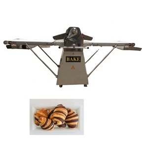 Machine à croissants de boulangerie, laminoir à pâte manuel, laminoir à pâte à pizza de table, machine à aplatir la pâte - Product Image 3