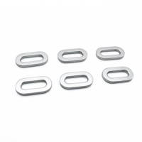 Œillet ovale en aluminium, œillet métallique à trou oblong, accessoires de quincaillerie pour sac à main, sac à dos, sangle de bagage