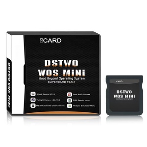 DSTWO <span class=keywords><strong>WOS</strong></span> MINI10000 Retro Jeux vidéo pour Nintendo 3DS NDSi NDSL Cartouches de jeu avec boîte en plastique Accessoire pour lecteurs NDS - Product Image 1
