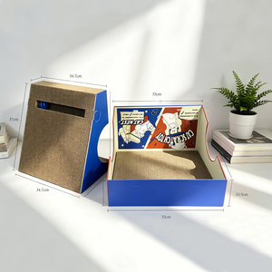Kit de construction de château pour chat en carton ondulé haute densité, sans velcro, multi-packs, avec griffoir en carton DIY - Product Image 4