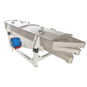 Tamis vibrant <span class=keywords><strong>linéaire</strong></span> industriel en acier inoxydable, moteur haute efficacité, pour poudre alimentaire, sel et granulés - Product Image 4