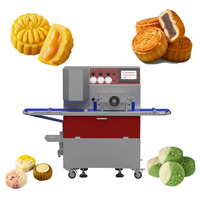 Machine automatique de formage et d'estampage de maamoul et de mooncake à moteur électrique, en acier inoxydable de qualité alimentaire