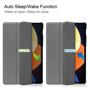 2023 nouveau Style de couverture intelligente pour étui pour tablette pour <span class=keywords><strong>Xiaomi</strong></span> Pad 5 Pro 12.4 <span class=keywords><strong>2022</strong></span> 12.4 "pouces en cuir PU microfibre souple étui de support arrière - Product Image 2