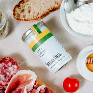 <span class=keywords><strong>Fromage</strong></span> frais au lait de bufflonne Castanzo Straciatata 250G avec crème, style italien - Product Image 1