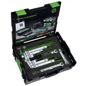 KUKKO - K-2030-10-S Jeu d'extracteurs à deux et trois bras avec mâchoires étroites-EAN 4021176306181 PULLERS PULLER SETS - Product Image 1