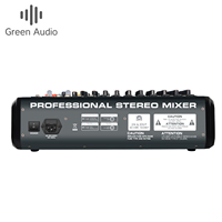 GAX-RWS12 Mixage audio professionnel 99 Effets DSP Console de son numérique Mixig Équipement DJ Mixeur audio pro 12 canaux