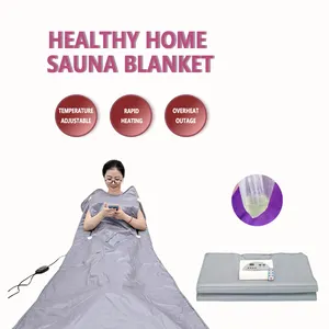Более высокая доза портативный красный свет терапия сауна одеяло для похудения и детоксикации улучшить сон в большой низкой Emf инфракрасная сауна одеяло