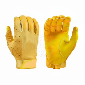 Gants de football américain professionnels de nouvelle conception 2025, légers, durables, respirants, séchage rapide, personnalisables, prix de gros - Product Image 1
