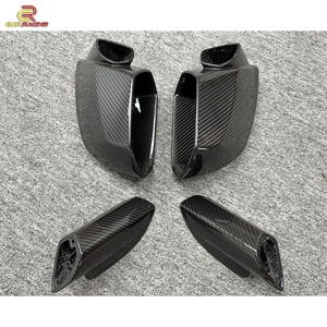 Dry Carbon Fiber <b>Mirror</b> Cover Replacement for Lambo Huracan LP580 LP610 2014-2018 Rear View <b>Mirror</b> <b>Shell</b> External Car Parts - Product Image 4