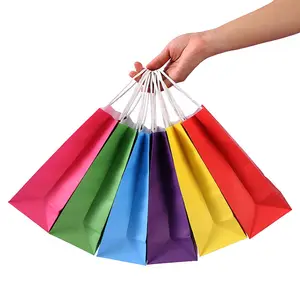 उच्च गुणवत्ता क्राफ्ट बैग थोक कस्टम लोगो मुद्रित शॉपिंग बैग क्राफ्ट सस्ते कीमत क्राफ्ट संभाल बैग