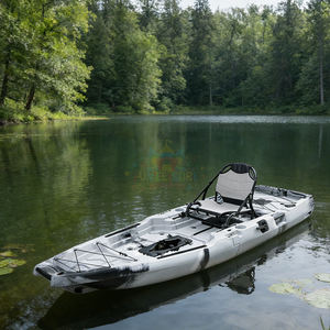 Kayak de Pesca Popular de Plástico con Accesorios, Kayak Modular con Pedal para Una Persona, <span class=keywords><strong>Canoa</strong></span> Monoplaza, Kayak de Pesca - Product Image 2