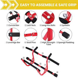<span class=keywords><strong>Barra</strong></span> di trazione <span class=keywords><strong>per</strong></span> esterni a parete <span class=keywords><strong>barra</strong></span> orizzontale multifunzione - Product Image 5