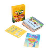 Fabricant d'impression de qualité Offre Spéciale jeu de cartes personnalisé pour adultes, fête, famille, Couple, boisson