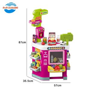 Les enfants simulent l'achat de jouets de <span class=keywords><strong>caisse</strong></span> enregistreuse Les enfants font semblant de jouer avec des jouets de <span class=keywords><strong>magasin</strong></span> de supermarché avec calculatrice de scanner - Product Image 5
