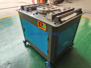 Máquina dobladora de barras de acero con control digital GW50, barra de refuerzo automática máxima de 40mm para construcción - Product Image 4