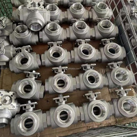 Robinet à bille 3 voies de 3/4 po avec filetage femelle