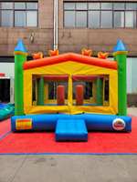 Château gonflable commercial en PVC pour enfants, idéal pour les locations de fêtes
