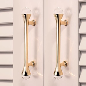 Ручки для мебели JAYA Gold Crystal End: цинковый сплав, для шкафов, ящиков, дверей - Product Image 4