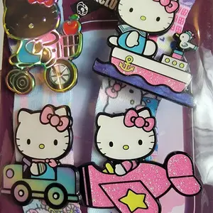 Personalizado Fabricante Metal Pins Custom Made Badge Bulk Olá Kitty Pin Esmalte Para Crianças