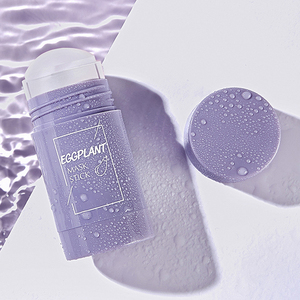 Seomou Hot Bán Mặt Làm Sạch Mặt Nạ Đất Sét Màu Xanh Lá Cây Trà Cà Tím Làm Sạch Mặt Nạ Cho Loại Bỏ Mụn Đầu Đen Màu Xanh Lá Cây Mặt Nạ Trà - Product Image 4