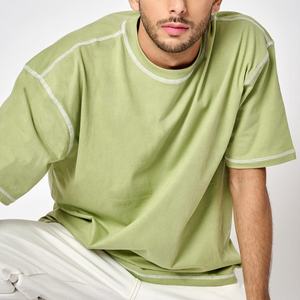 T-shirts pour hommes délavés à l'acide OEM, t-shirts vintage, t-shirts graphiques avec impression personnalisée, t-shirts oversize pour hommes, t-shirts délavés - Product Image 3