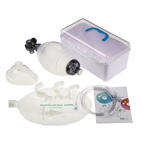 Cina professionale in <span class=keywords><strong>Silicone</strong></span> per adulti rianimatore Ambu sacchetti rianimatore manuale - Product Image 5