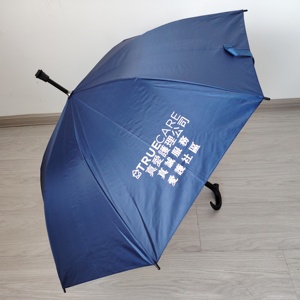 <span class=keywords><strong>Parapluie</strong></span> multifonctionnel pour bâton de marche pour personnes âgées, cannes de protection solaire classiques à long manche, <span class=keywords><strong>parapluie</strong></span> de soleil coupe-vent de couleur unie - Product Image 2