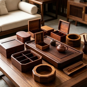 <span class=keywords><strong>Scatole</strong></span> Portaoggetti e Portagioie in <span class=keywords><strong>Legno</strong></span> Massello di Diversi Stili Personalizzati - Product Image 4